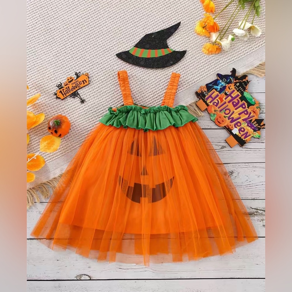Pumpkin Dress Costume 12-18 months